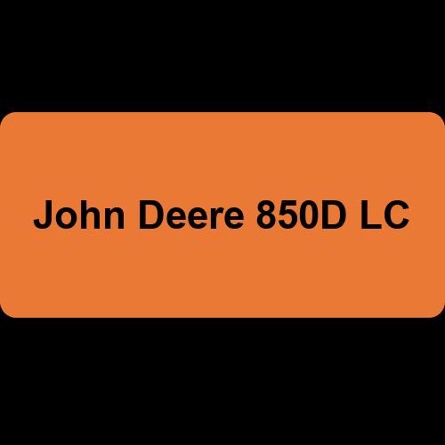 John Deere 850D LC